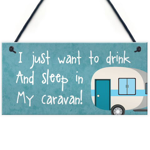 Funny Caravan Sign For Door Caravan Accessories Home Decor Gift