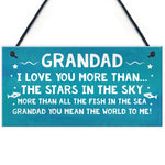 Grandad Gift For Birthday Christmas Hanging Sign Gift For Dad