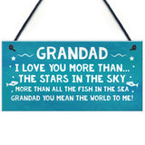 Grandad Gift For Birthday Christmas Hanging Sign Gift For Dad