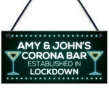 CORONA BAR Personalised Signs Novelty Home Bar Plaques Gifts