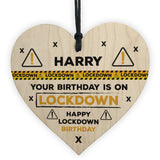 Personalised Funny Birthday Gift Lockdown Gift For Dad Mum Son