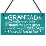 Gifts For Grandad Hanging Wall Plaque Gifts From Grandchildren