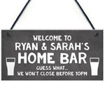 Lockdown Home Bar Sign Novelty Bar Decor Quarantine Christmas