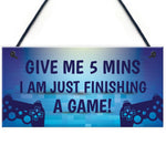 Funny Gaming Sign For Dad Son Brother Uncle Man Cave Bedroom