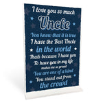 Quirky Gifts For Uncle Plaque Uncle Presents For Birthday Xmas