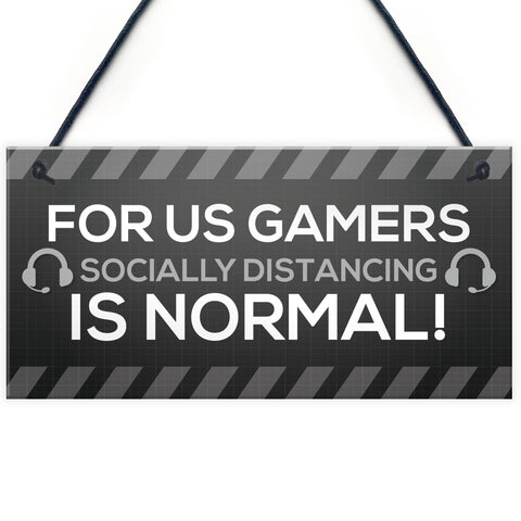 Funny Gaming Sign Gamer Gift For Son Lockdown Gift Bedroom