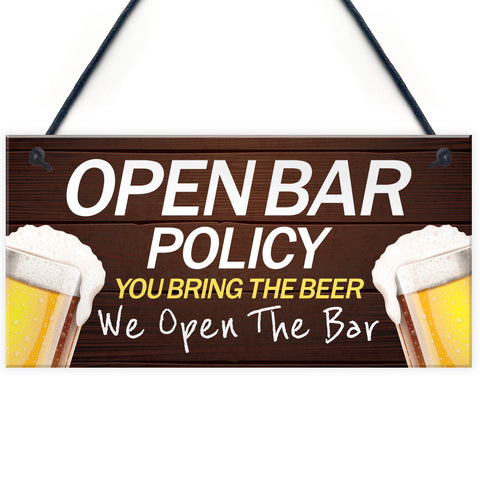 Funny Bar Sign Man Cave Pub Bar Sign Hanging Sign Gift For Him