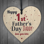 1st Fathers Day Heart Gifts For Him Daddy To Be From Bump