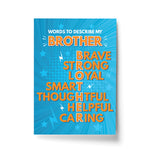 Brother Gifts For Birthday Christmas Print Gift From Sister