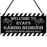 Funny Gamer Gift Playstation Lover Gift Games Room Bedroom