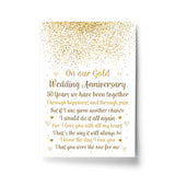 50th Wedding Anniversary Gift Print Special Gift For Husband