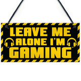 Boys Bedroom Gaming Sign Novelty Gamer Gifts For Games Room