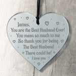 Best Husband Gift Personalised Valentines Anniversary Gift