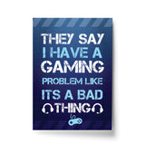 Gaming Print Wall Sign Print Boys Bedroom Decor Man Cave