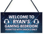 Neon Effect Gaming Sign To Hang Games Room Bedroom