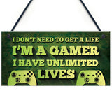 Gaming Bedroom Accessories Hanging Sign For Boys Bedroom Son Dad