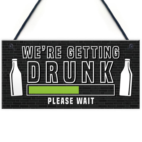 Novelty Alcohol Bar Signs Funny Home Bar Hanging Decor Signs