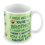 Funny Brother Mug Birthday Christmas Gift From Brother Sister