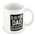 Funny Rude Gift For Dad Birthday Christmas MUG Gift For Him