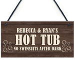 Personalised Funny Hot Tub Signs And Plaques Novelty Accessories