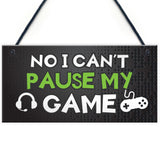 Boys Gaming Gifts Novelty Gaming Gamer Sign Funny Christmas