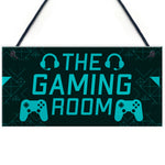 Gaming Room Sign Novelty Gamer Gift Bedroom Man Cave Sign