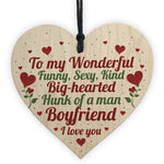 Valentines Anniversary Gift For Boyfriend Gift For Him Wood Sign