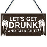 Funny Alcohol Sign Man Cave Home Bar Pub Hanging Plaque