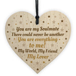 Soulmate Gift For Boyfriend Girlfriend Anniversary Gift Card