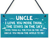 Birthday Gift For Uncle Christmas Gift Hanging Plaque Uncle Gift