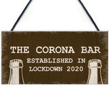 Corona Bar Sign For Garden Man Cave Home Bar Hanging Bar Sign