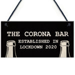 Funny Corona Bar Sign For Home Bar Garden Hanging Sign Alcohol