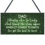 Christmas Gift For Dad Novelty Hanging Plaque Gift For Him Dad