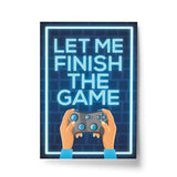 Gaming Print Wall Art For Man Cave Games Room Boys Bedroom