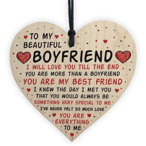 Boyfriend Gift Boyfriend Birthday Card Gift Boyfriend Valentines