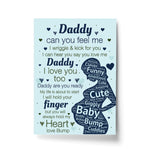 Daddy To Be Gifts Print Baby Shower Gift For Dad Birthday