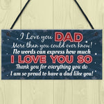 FATHERS DAY Birthday Christmas Gift For Dad Gift From Daughter