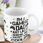 Gaming Dad Mug Christmas Gift Novelty Ceramic Mug Funny Gift