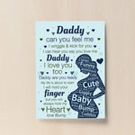 Daddy To Be Gifts Print Baby Shower Gift For Dad Birthday