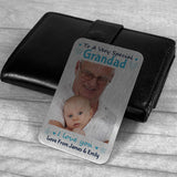 Personalised Metal Photo Gift For Grandad Novelty Birthday Gifts