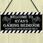 Funny Gamer Gift Playstation Lover Gift Games Room Bedroom