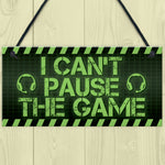 FUNNY Neon Effect Gaming Sign For Man Cave Boys Bedroom Sign