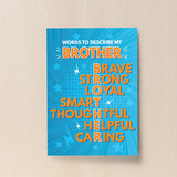 Brother Gifts For Birthday Christmas Print Gift From Sister