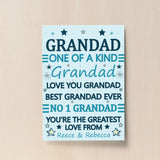 Fathers Day Gift For Grandad Print Gift For Grandad