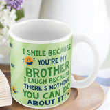 Funny Brother Mug Birthday Christmas Gift From Brother Sister