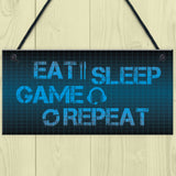 Retro Gaming Sign Boy Bedroom Decor Birthday Xmas Gift For Gamer