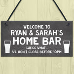 Lockdown Home Bar Sign Novelty Bar Decor Quarantine Christmas