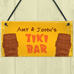 PERSONALISED Tiki Bar Decor Gifts Novelty Home Bar Decor Gifts