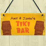 PERSONALISED Tiki Bar Decor Gifts Novelty Home Bar Decor Gifts