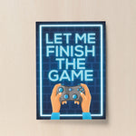 Gaming Print Wall Art For Man Cave Games Room Boys Bedroom